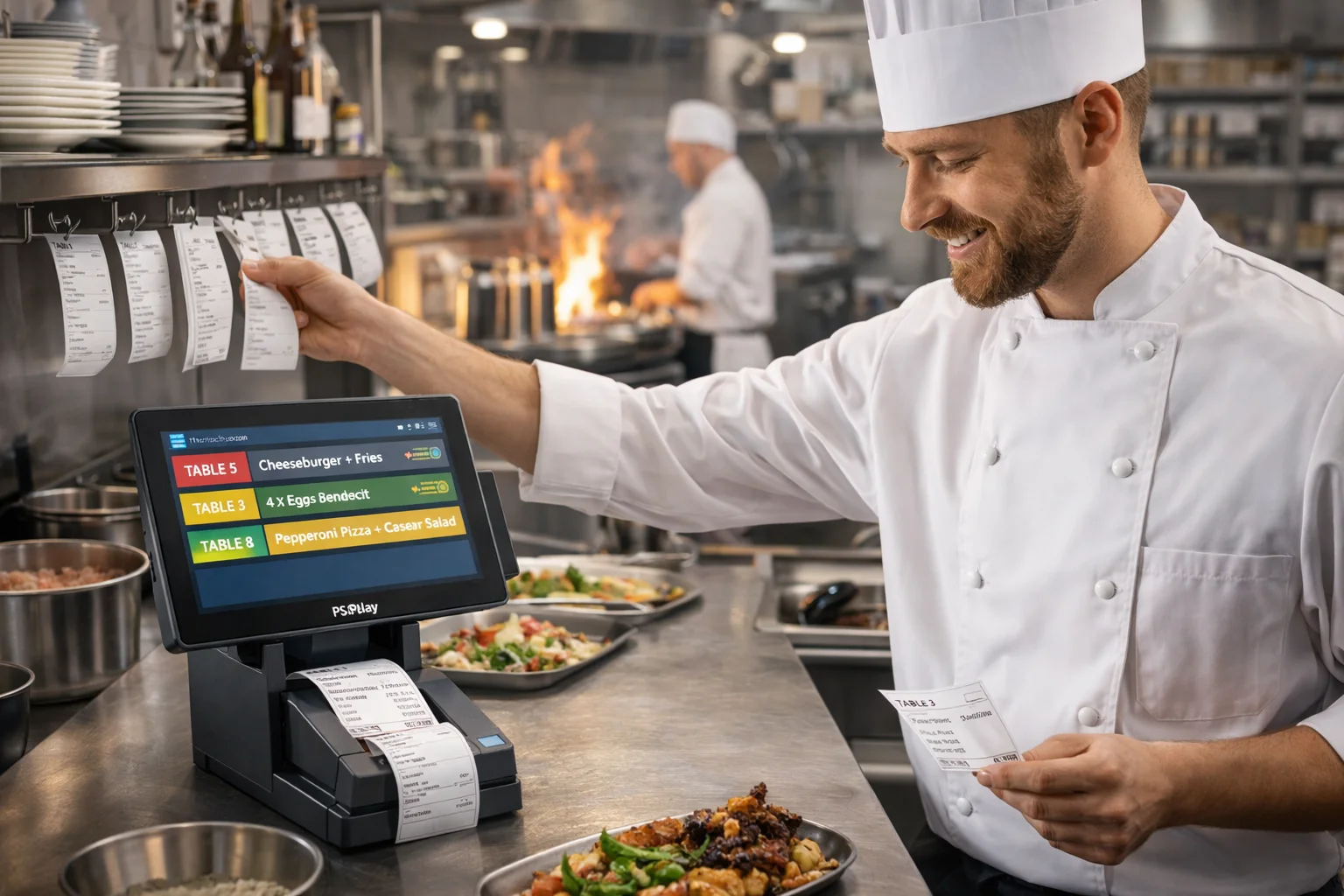 Restaurant Kitchen Display System